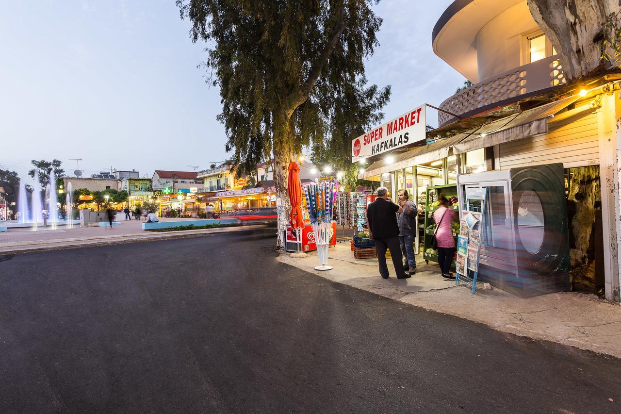 Georgioupolis Plaza Suites Bagian luar foto